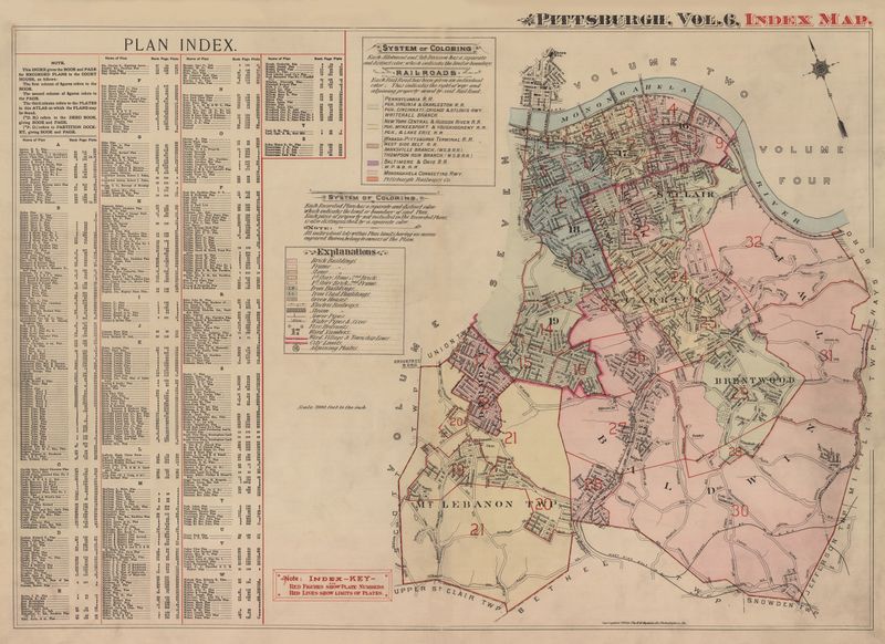 1916–1922–1928 Hopkins atlas, vol. 6, index map.jpg