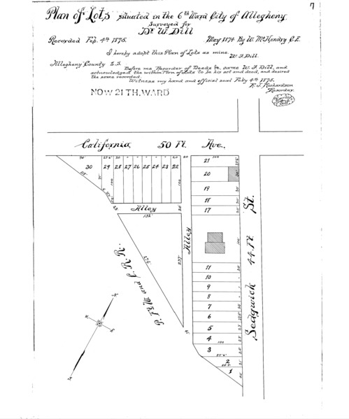 File:W. F. Dill plan of lots.tiff
