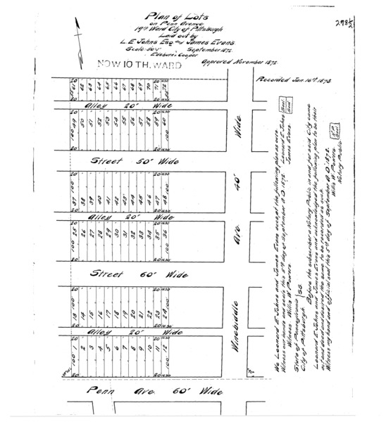 File:Johns and Evans plan; Elizabeth Herron heirs plan.tiff