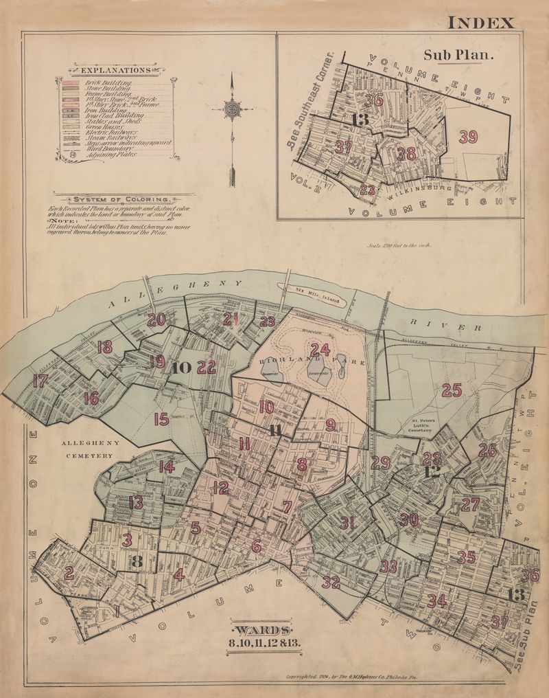 1924 Hopkins atlas, vol. 3, index map.jpg