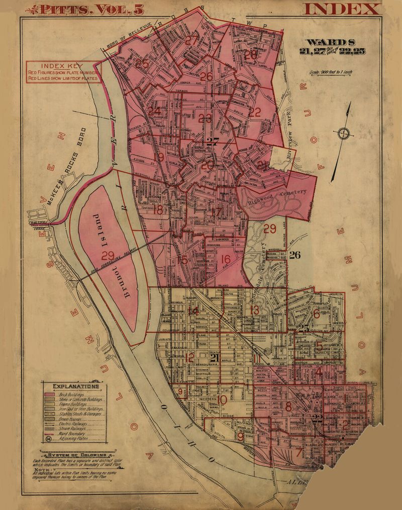 1925 Hopkins atlas, vol. 5, index map.jpg